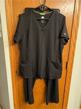 Healing hands Scrub Top ONLY
